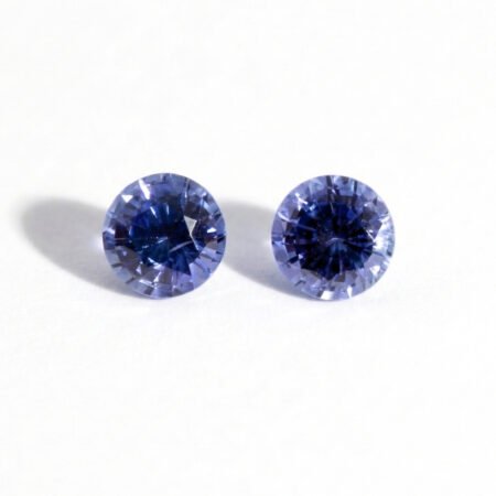 Ceylon Natural Blue Sapphire Pair (6.1mm)
