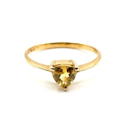Natural Yellow Sapphire Ring