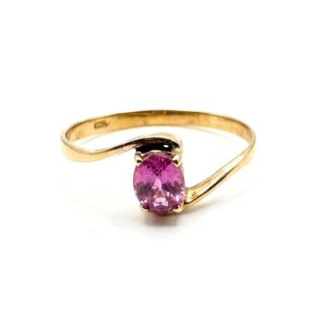 Natural Pink Sapphire Ring