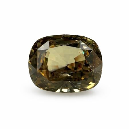 3.40 carats Ceylon Natural Greenish Brown Sapphire