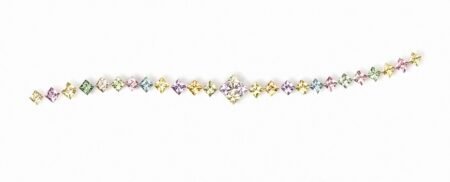 Rainbow Colour Sapphire Set